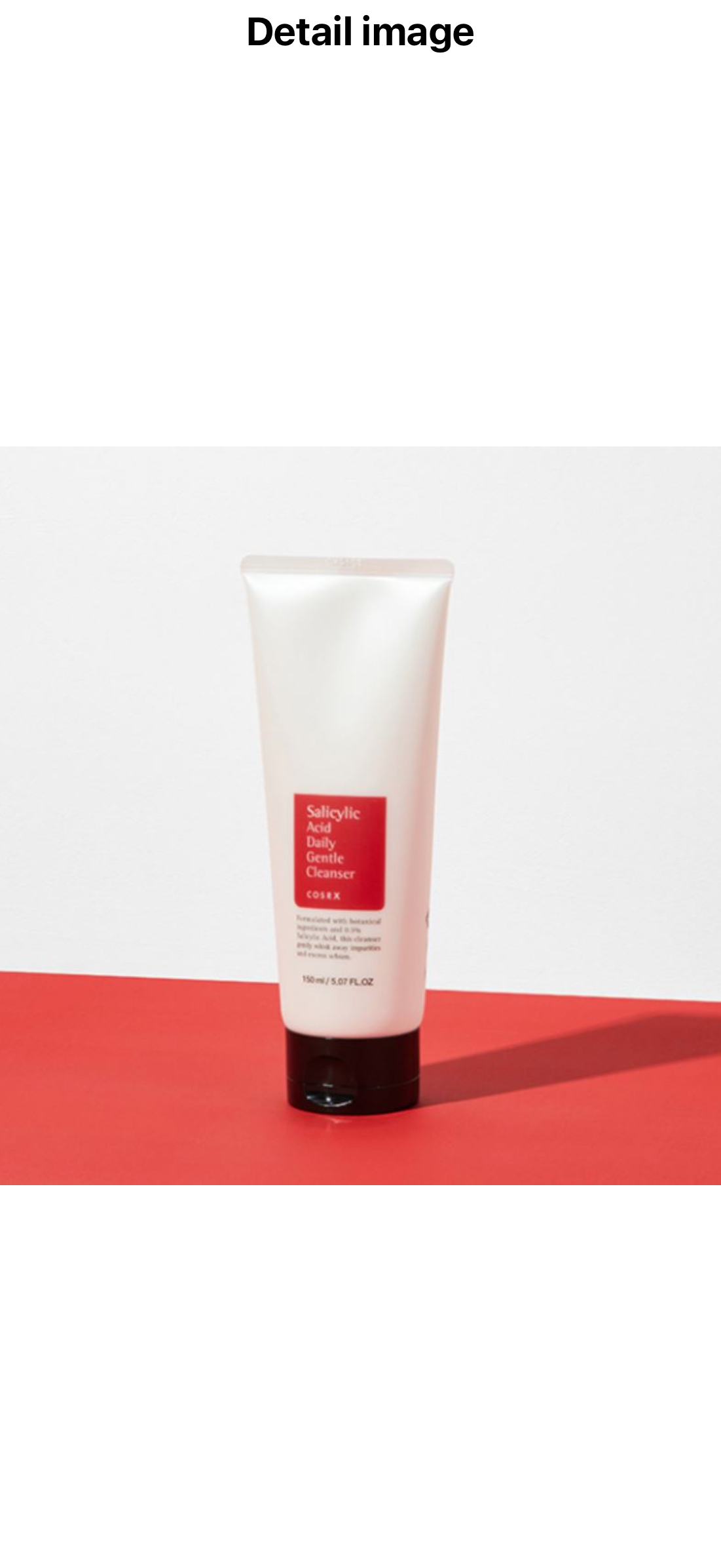 COSRX Salicylic Acid Daily Gentle Cleanser 150ml