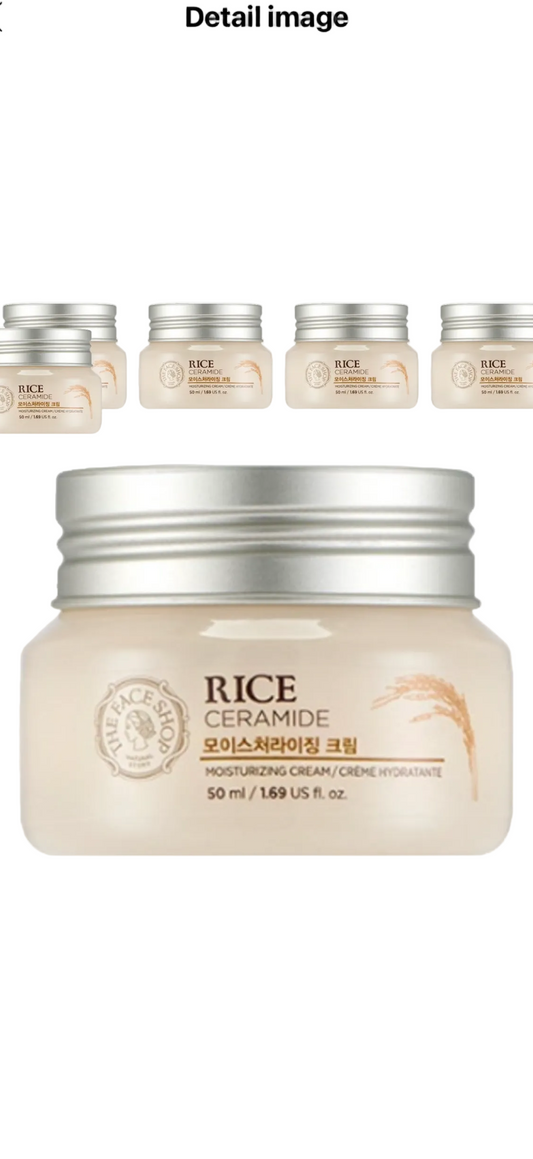 The Face Shop Rice & Ceramide Moisturizing Cream 50ml